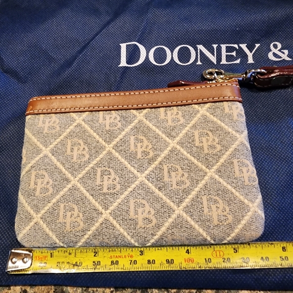 Dooney & Bourke Letter Carrier Crossbody And Wristlet, NWOT - Picture 2 of 11